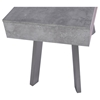 Modrest Austin Desk - Concrete and Walnut - VIG-VGJC4238