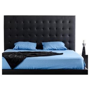 Modrest Lyrica Tall Headboard - Black 