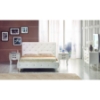 Modrest Monte Carlo Queen Bed with Crystals - White - VIG-VGJYMONTECARLO-WHT-C-Q