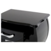 Modrest Monte Carlo Nightstand - Black - VIG-VGKCMONTE-BLK-NS