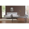 Modrest Monte Carlo Platinum Edition Platform Bed - Silver, Button Tufted - VIG-VGKCMONTEPLATINUM