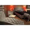 Modrest Monte Carlo Platinum Edition Platform Bed - Silver, Button Tufted - VIG-VGKCMONTEPLATINUM