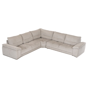 Divani Casa Antioch Sectional Sofa - Gray 