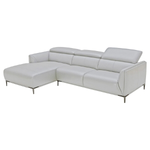 Divani Casa Sansa Sectional Sofa - Gray 