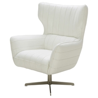 Divani Casa Kylie Accent Chair - White