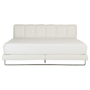 Modrest Heather Modern Bedroom Eastern King Bed - White 