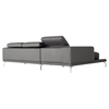 Divani Casa Sectional Sofa - Gray Eco-Leather - VIG-VGKNK8216-GRY