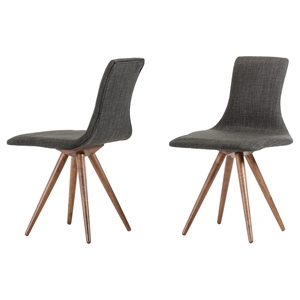 Modrest Tracer Dining Chair - Gray (Set of 2) 