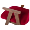 Modrest Maddox Dining Chair - Red, Walnut (Set of 2) - VIG-VGMAMI-562A-RED