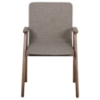 Modrest Maddox Dining Chair - Sesame, Walnut (Set of 2) - VIG-VGMAMI-562A-SES