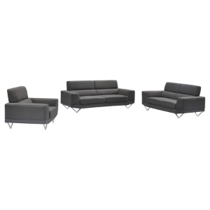 Divani Casa Wendon Sofa Set - Gray 