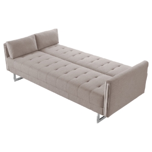Divani Casa Tejon Sofa Bed - Beige 