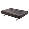 Divani Casa Wilshire Fold-Out Leatherette Sofa Bed - Black - VIG-VGMB0926-BLK