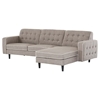 Divani Casa Sectional Sofa - Gray Fabric - VIG-VGMB1369B-GRY