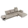 Divani Casa Porter Sectional Sofa - Gray - VIG-VGMB1508-GRY-RAF