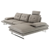 Divani Casa Porter Sectional Sofa - Gray - VIG-VGMB1508-GRY-RAF