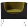 Modrest Tulane Accent Chair - Gray, Green - VIG-VGOBTY109