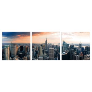 Modrest NYC 3 Panels Photo - Multicolor 