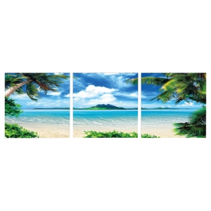 Modrest Atoll 3 Panels Photo - Multicolor 