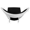 A&X Modern White Dining Chair - White and Black (Set of 2) - VIG-VGUNAA032-WHT