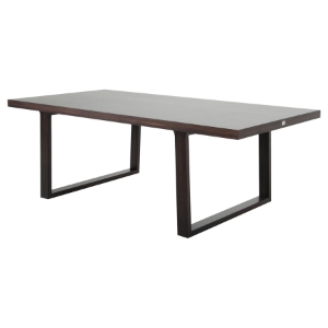 A&X Caligari Modern Oak Dining Table - Brown 