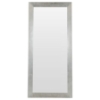 A&X Regal Modern Floor Mirror - Silver Crocodile - VIG-VGUNAK421-SIL