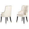 A&X Larissa Modern Fabric Dining Chair - Tufted, White - VIG-VGUNCC016-WHT
