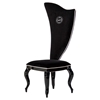 A&X Sovereign Transitional Fabric Chair - Black (Set of 2) - VIG-VGUNRC017-2