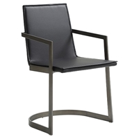 Modrest Jago Modern Dining Chair - Black (Set of 2)