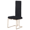 Modrest Kingsley Modern Dining Chair - Black Marble and Rosegold (Set of 2) - VIG-VGVCB8365-BLK