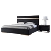 Nova Domus Cartier Modern 2 Pieces Bedroom Set - Black and Brushed Bronze - VIG-VGVCCARTIER-BED-SET