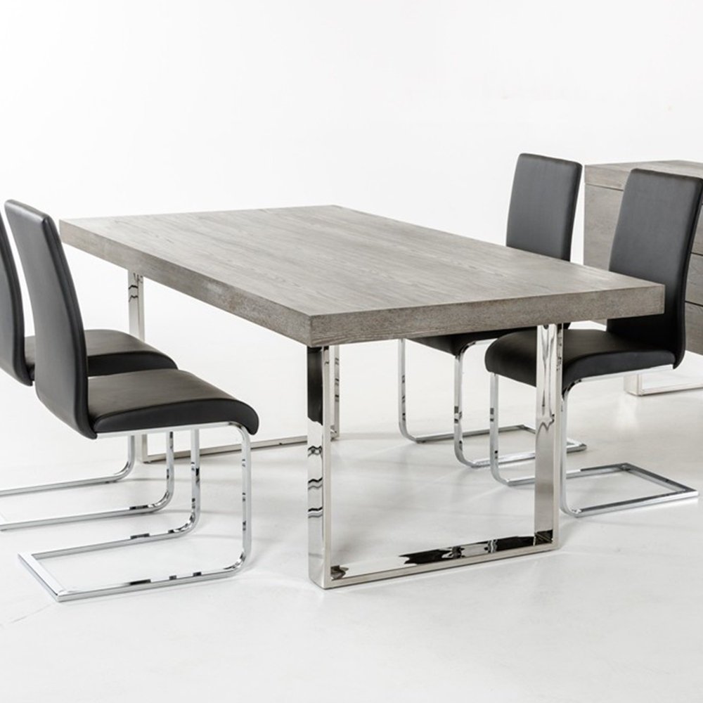 Modrest Lola Dining Table - Gray | DCG Stores