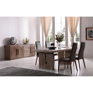 Modrest Cologne Modern Oak Dining Table - White Wash 