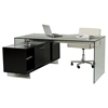 Modrest Alaska Office Desk - Black Oak - VIG-VGWCALASKA-OFF-BLK