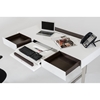 Modrest Sharp Office Desk - White - VIG-VGWCS513