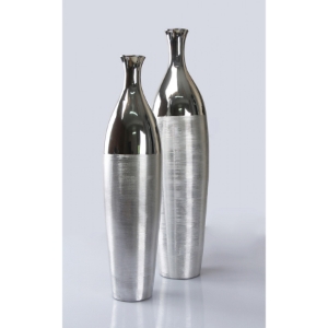 Modrest 3 Pieces Vase Set - Silver 