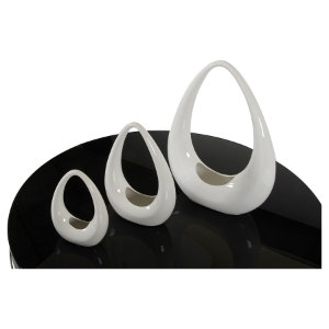 Modrest Ceramic Bowl Set - White 