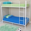Bunk Bed - Sunrise Twin / Twin Size Bunk Bed in White - WAL-BTOTWH