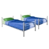 Bunk Bed - Sunrise Twin / Twin Size Bunk Bed in White - WAL-BTOTWH
