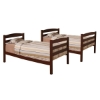 Royalton Twin / Double Size Bunk Bed with Drawers in Brown - WAL-BWTODWB-DR