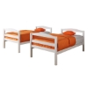 Royalton Twin / Double Size Bunk Bed in White - WAL-BWTODWH