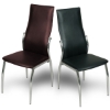 Contempo Dining Chairs in Black or Brown (Set of 4) - WAL-CHA5XX