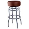 Round Top Retro Swivel Barstools in 6 Colors (Set of 2) - WAL-CHJB03XX