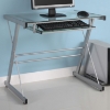 Solo Silver Computer Desk - WAL-D31S29