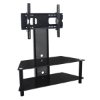 TV Stand - 42 Inch Onyx TV Stand with Mount in Black - WAL-V42MT2