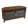 Castillo 44 Inch Corner Wood TV Stand in Brown - WAL-W44CCRMB