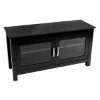TV Stand - 44 Inch Columbus Wood TV Stand in Black - WAL-W44CFDBL