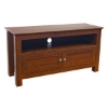 TV Stand - 44 Inch Cortez Wood TV Stand in Medium Brown - WAL-W44CSMB