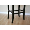 Michelle 28.75" Leather Bar Stool - Dark Brown - WI-0590-J001