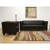 Boyle Dark Brown Sofa and Chair Set - WI-3055-206